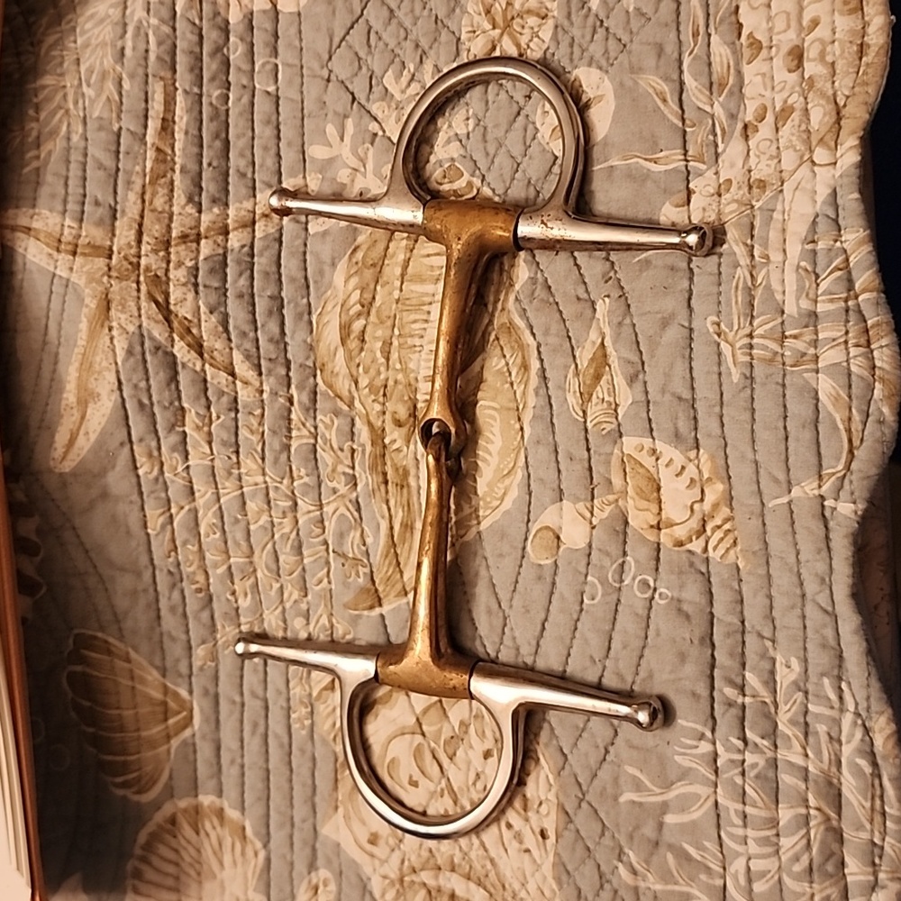 5" Full Cheeked Eggbutt Copper Jointed Snaffle